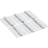 Gifi Quincaillerie^6 charnières en acier 40x25 mm