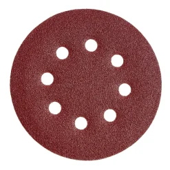 Gifi Quincaillerie^12 disques abrasifs en Corindon pour ponceuses vibrantes - Ø125 mm