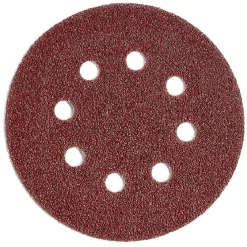 Gifi Quincaillerie^12 disques abrasifs en Corindon pour ponceuses vibrantes - Ø125 mm