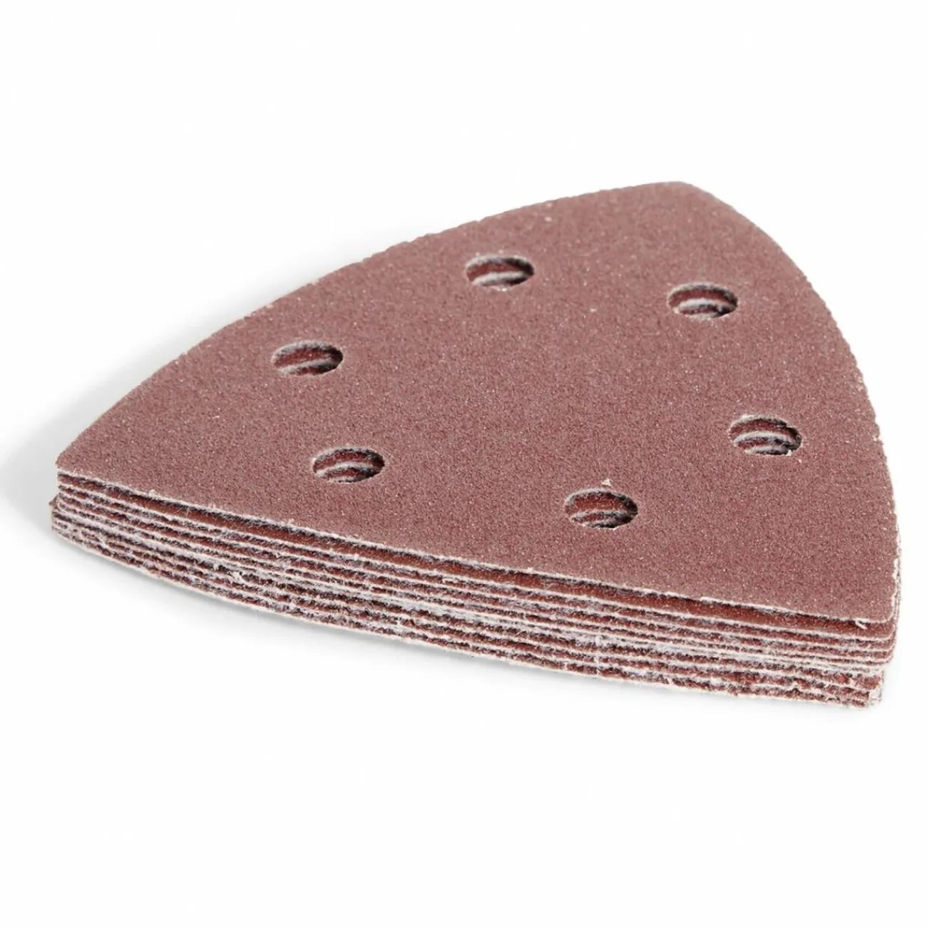 Gifi Quincaillerie^9 patins abrasifs en Corindon pour ponceuses vibrantes - 93 x 93 mm