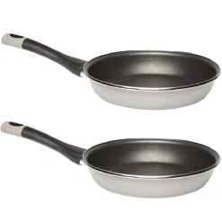 Gifi 2 poêles en acier émaillé