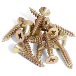 Gifi Quincaillerie^15 vis agglo tête fraisée acier bichromaté - 5x30 mm