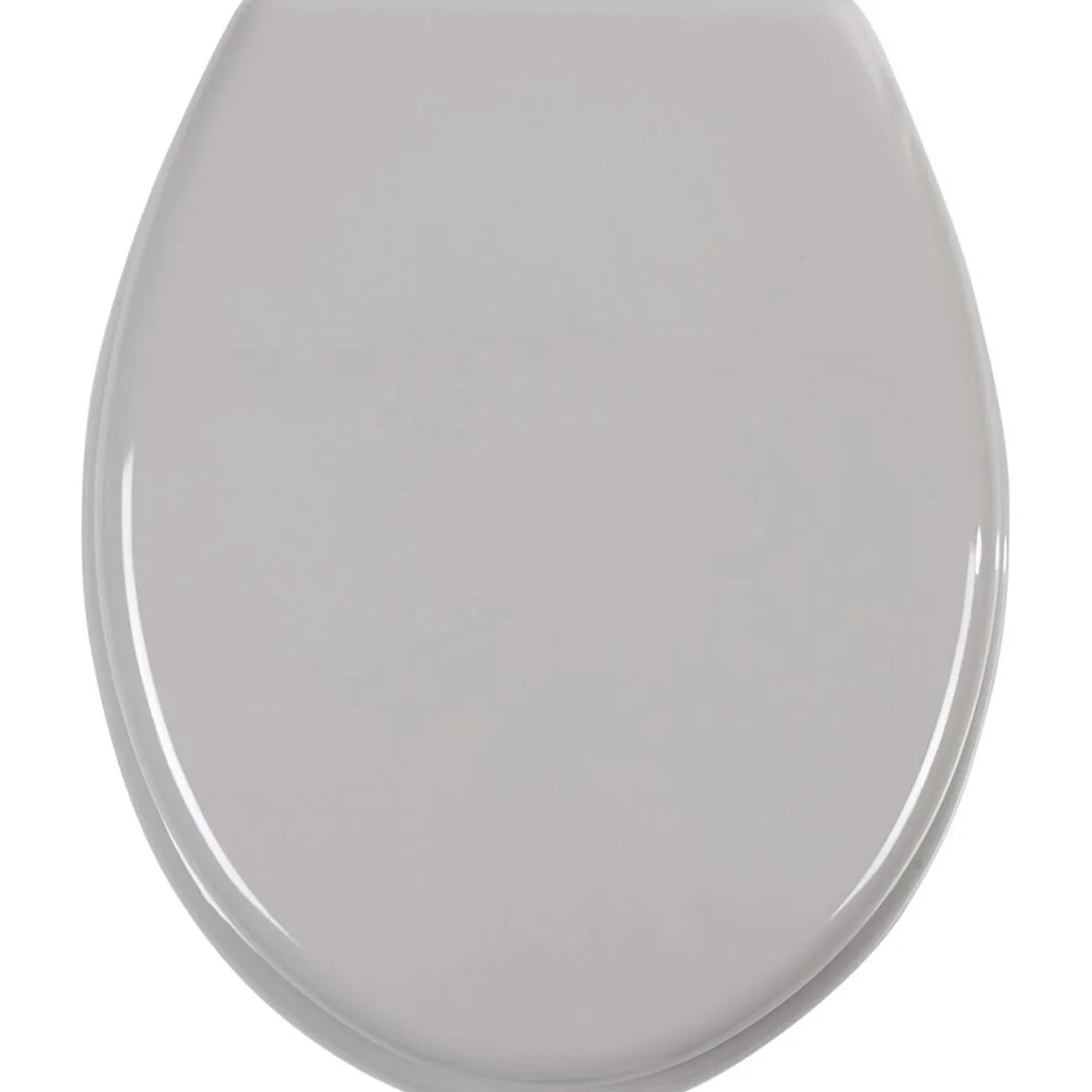 Gifi Equipement Wc^Abattant WC argenté uni