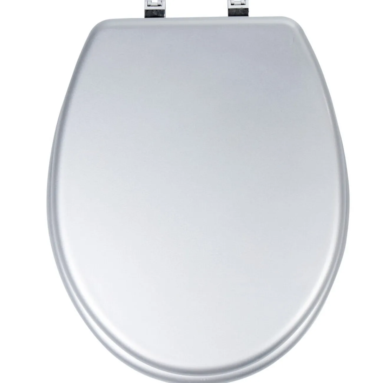 Gifi Equipement Wc^Abattant WC argenté uni