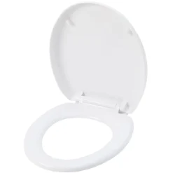 Gifi Equipement Wc^Abattant WC blanc avec frein de chute