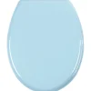 Gifi Equipement Wc^Abattant WC bleu uni