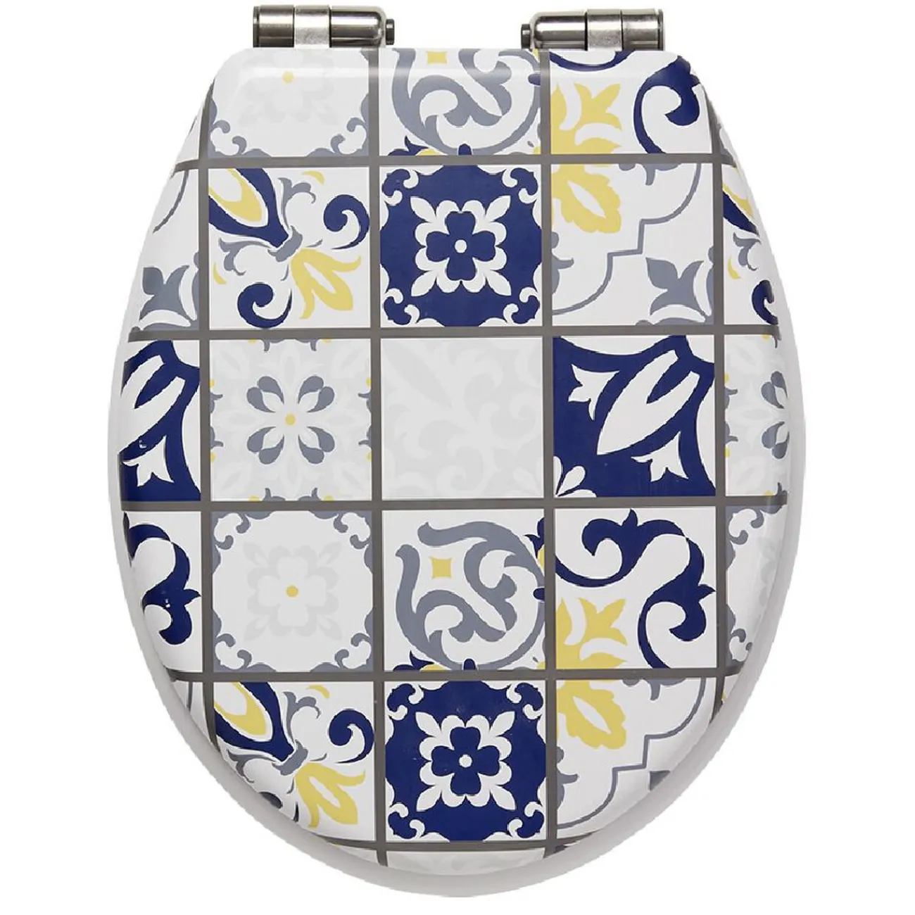 Gifi Equipement Wc^Abattant WC design carreau de ciment