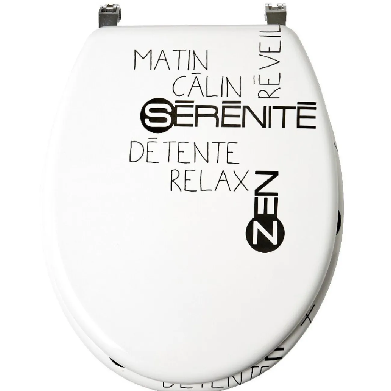 Gifi Equipement Wc^Abattant WC design zen