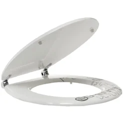 Gifi Equipement Wc^Abattant WC design zen