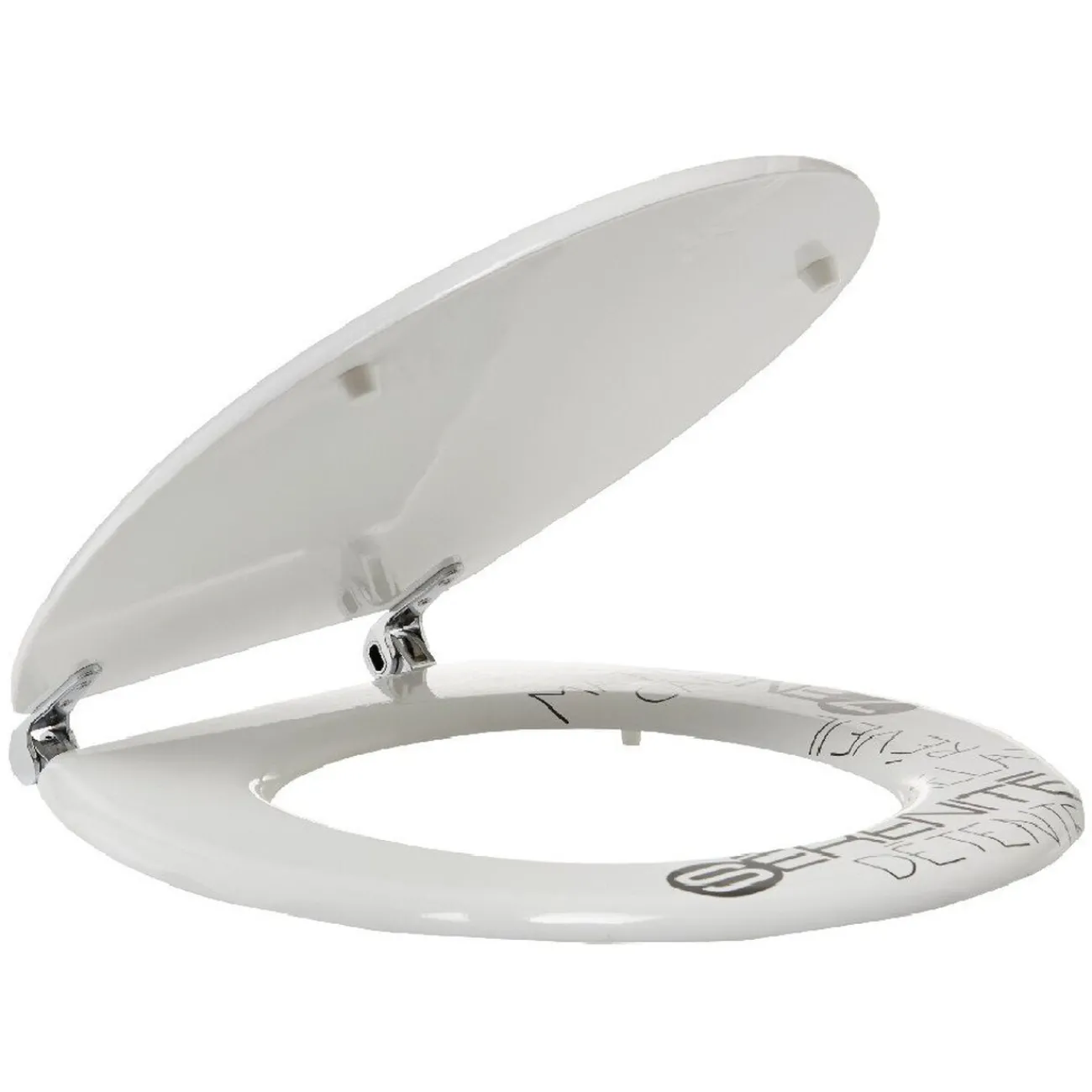 Gifi Equipement Wc^Abattant WC design zen