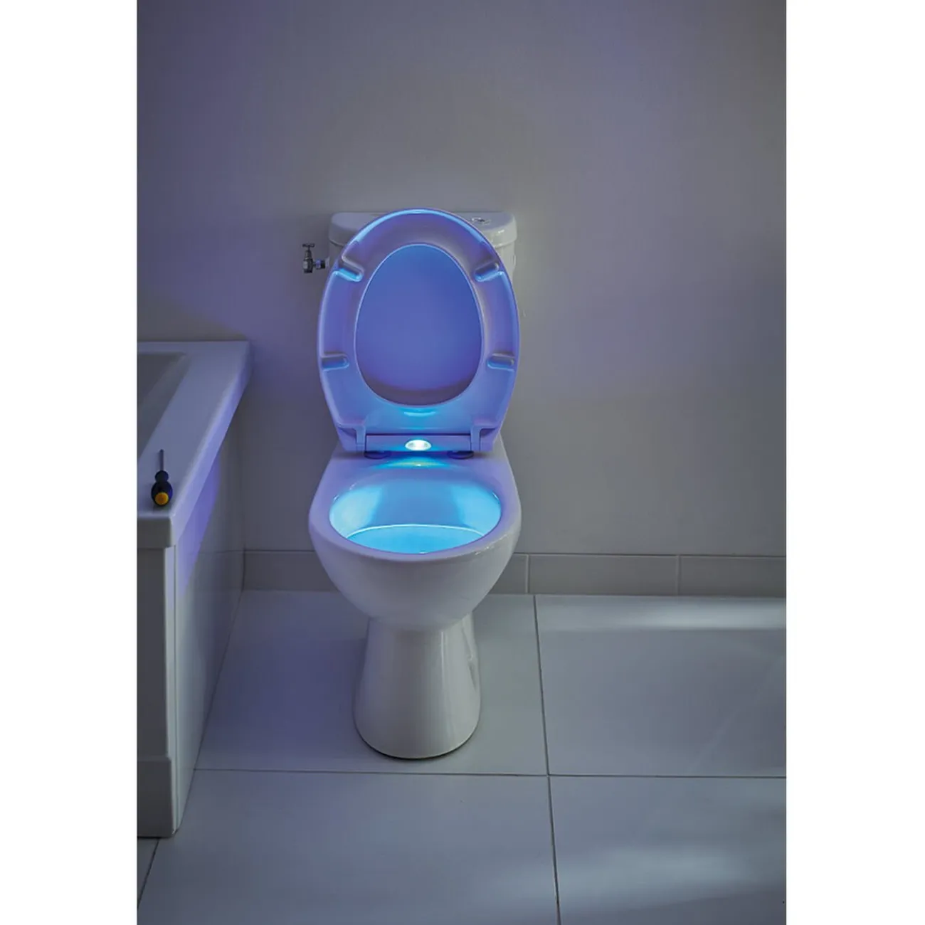 Gifi Equipement Wc^Abattant WC lumineux à LED