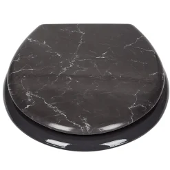 Gifi Equipement Wc^Abattant WC motif marbre