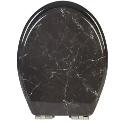 Gifi Equipement Wc^Abattant WC motif marbre