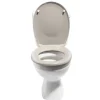 Gifi Equipement Wc^Abattant WC taupe