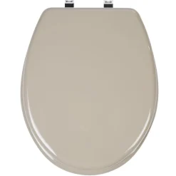 Gifi Equipement Wc^Abattant WC taupe uni