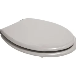 Gifi Equipement Wc^Abattant WC uni taupe avec frein de chute