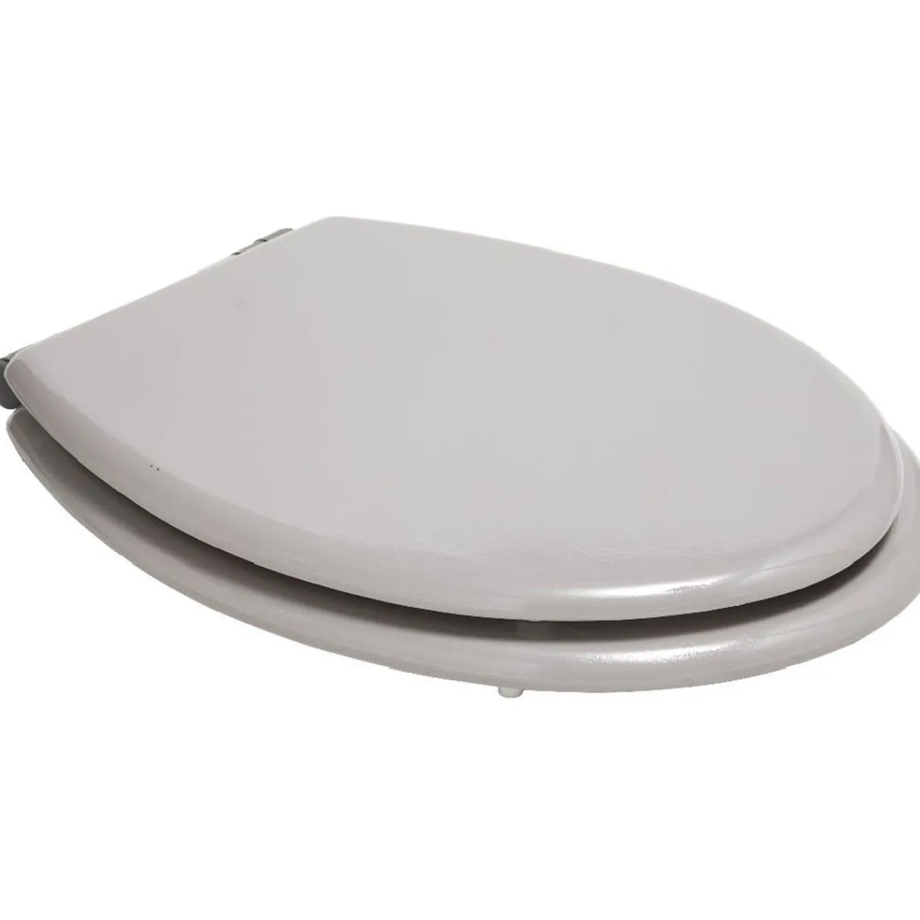 Gifi Equipement Wc^Abattant WC uni taupe avec frein de chute