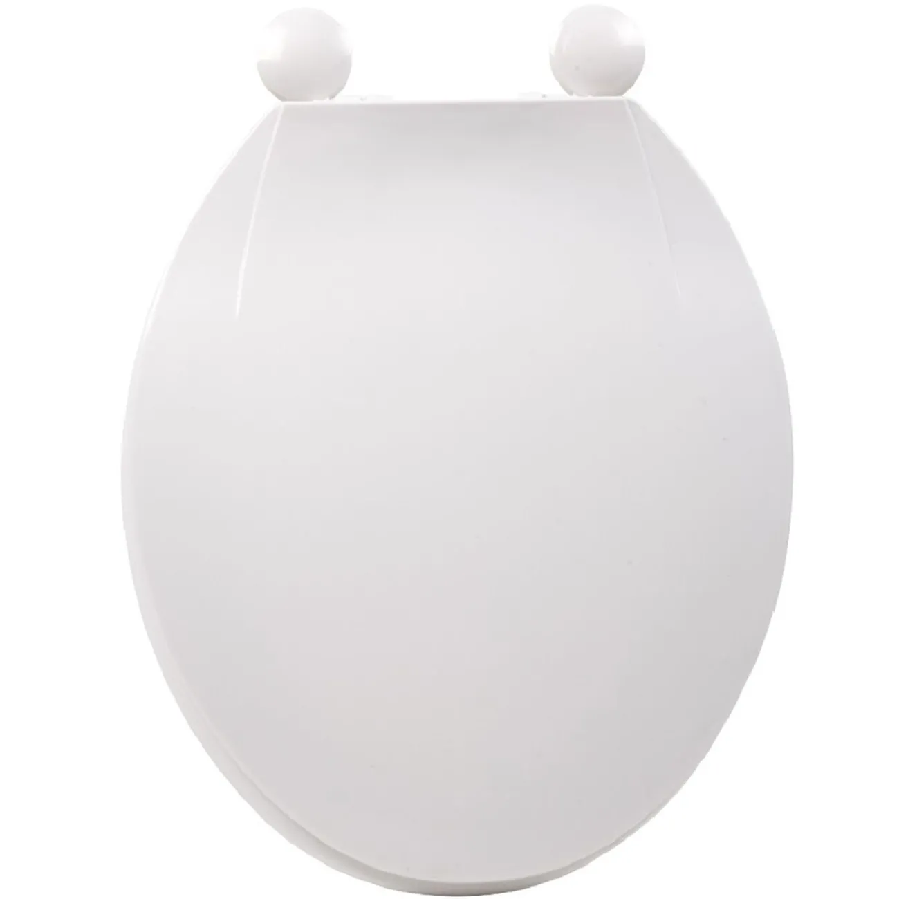 Gifi Equipement Wc^Abattant WC universel plastique blanc