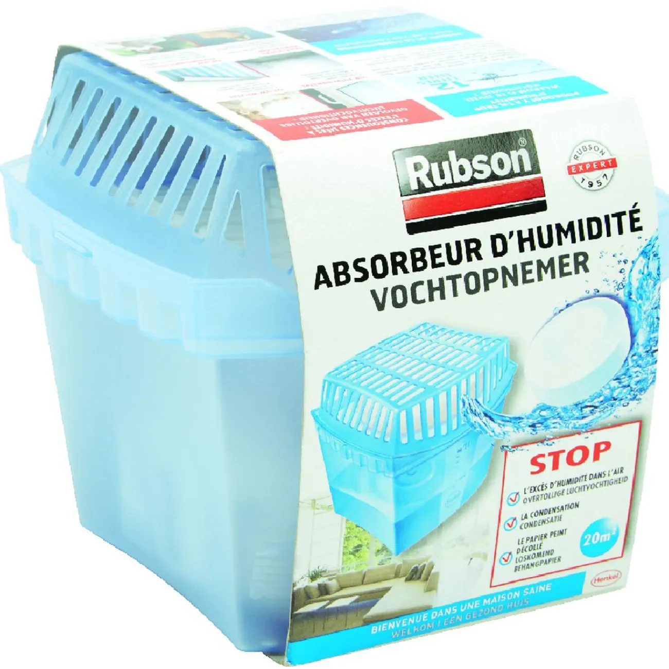 Gifi Nettoyage Et Entretien|Absorbeur Rubson Basic 20m2