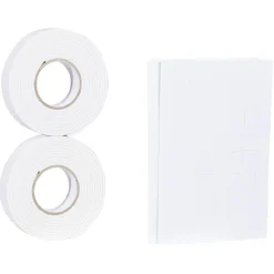 Gifi Colle Et Adhésif^Adhésif double face rouleau L200cm x2 et planche adhésive à découper