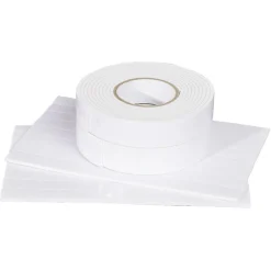 Gifi Colle Et Adhésif^Adhésif double face rouleau L200cm x2 et planche adhésive à découper