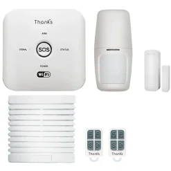 Gifi Sécurité De La Maison^Alarme connectée sans fil WIFI