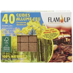 Gifi Nettoyage Et Entretien|Allume feu x 40 bois