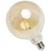 Gifi Ampoule^Ampoule à filament E27 forme globe doré 4,7W=35W