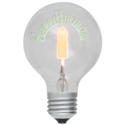 Gifi Ampoule^Ampoule à message déco à poser E27