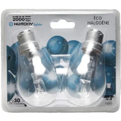 Gifi Ampoule^Ampoule B22 éco halogène A55 x2