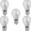 Gifi Ampoule^Ampoule halogène E27 42 Watts A55 x5