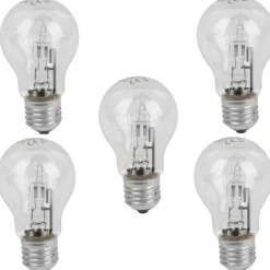 Gifi Ampoule^Ampoule halogène E27 42 Watts A55 x5
