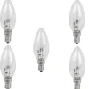 Gifi Ampoule^Ampoule halogène E14 28 Watts C35 x5
