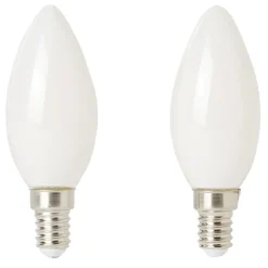 Gifi Ampoule^Ampoule LED C35 E14 40W x2