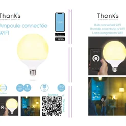 Gifi Ampoule^Ampoule LED connectée blanc ajustable E27 80 W