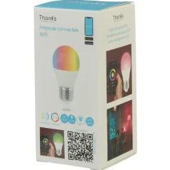 Gifi Ampoule^Ampoule LED connectée couleurs changeantes E27 40 W