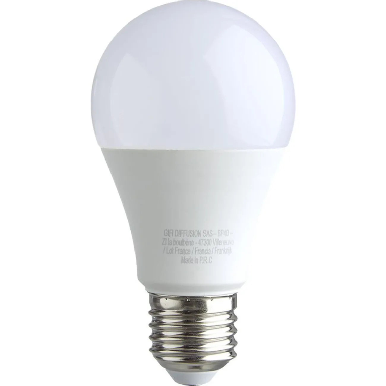Gifi Ampoule^Ampoule LED E27 A60 couleurs changeantes avec télécommande 806lms