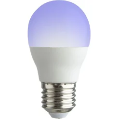 Gifi Ampoule^Ampoule LED E27 G45 couleurs changeantes avec télécommande 470lms