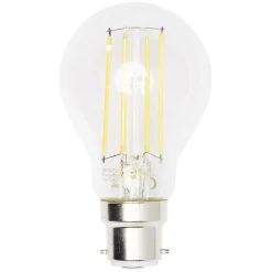 Gifi Ampoule^Ampoule LED filament B22 A60 Homday lumière chaude 806lms x2
