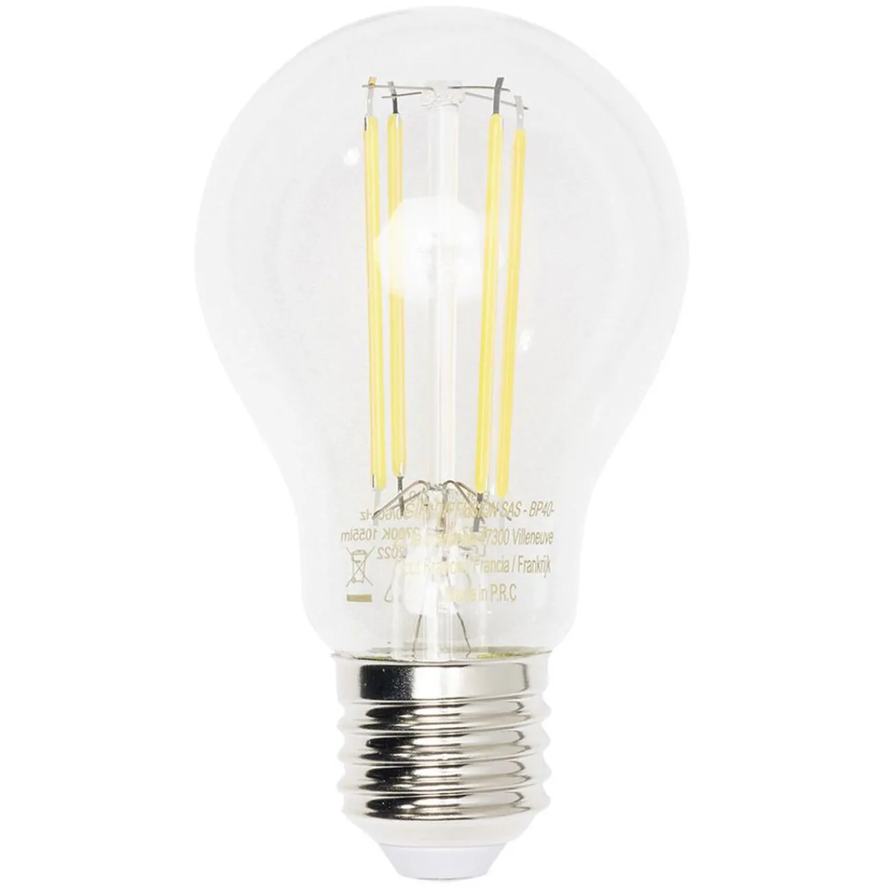 Gifi Ampoule^Ampoule LED filament E27 A60 Homday lumière chaude 1055lms x2