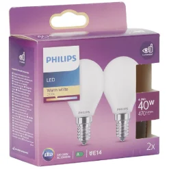 Gifi Ampoule^Ampoule LED P45 E14 40W x2