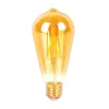 Gifi Ampoule^Ampoule longue ambrée LED connectée E27 40 W