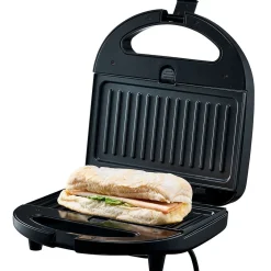 Gifi Appareil à gaufres et sandwichs Homday noir 750W