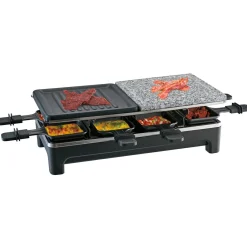 Gifi Appareil à raclette avec pierre de cuisson 8 personnes 1500W