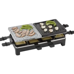 Gifi Appareil à raclette avec pierre de cuisson 8 personnes 1500W