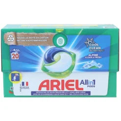 Gifi Entretien Du Linge|Ariel pods tout-en-1 senteur Alpine 20 lavages