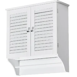 Gifi Aménagement Salle De Bain^Armoire de salle de bain murale blanc Valentine