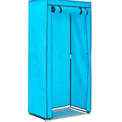 Gifi Rangement|Armoire dressing bleu
