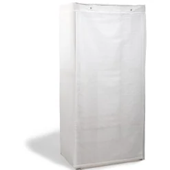 Gifi Rangement|Armoire dressing en bois et housse coton