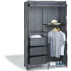 Gifi Rangement|Armoire dressing gris